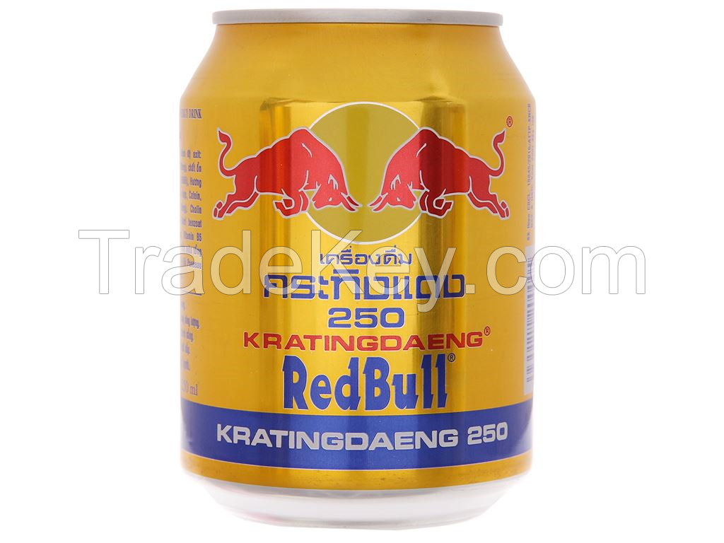 Red-bul Gold Viet Energy Drink 250ml Can.