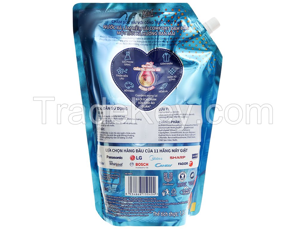 Com-fort Ultra Care Sunrise Fragrance Fabric Softener.