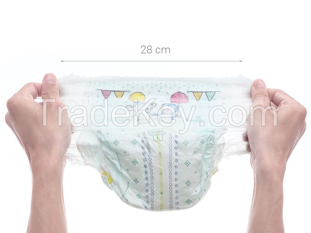Pamper's baby diaper. 