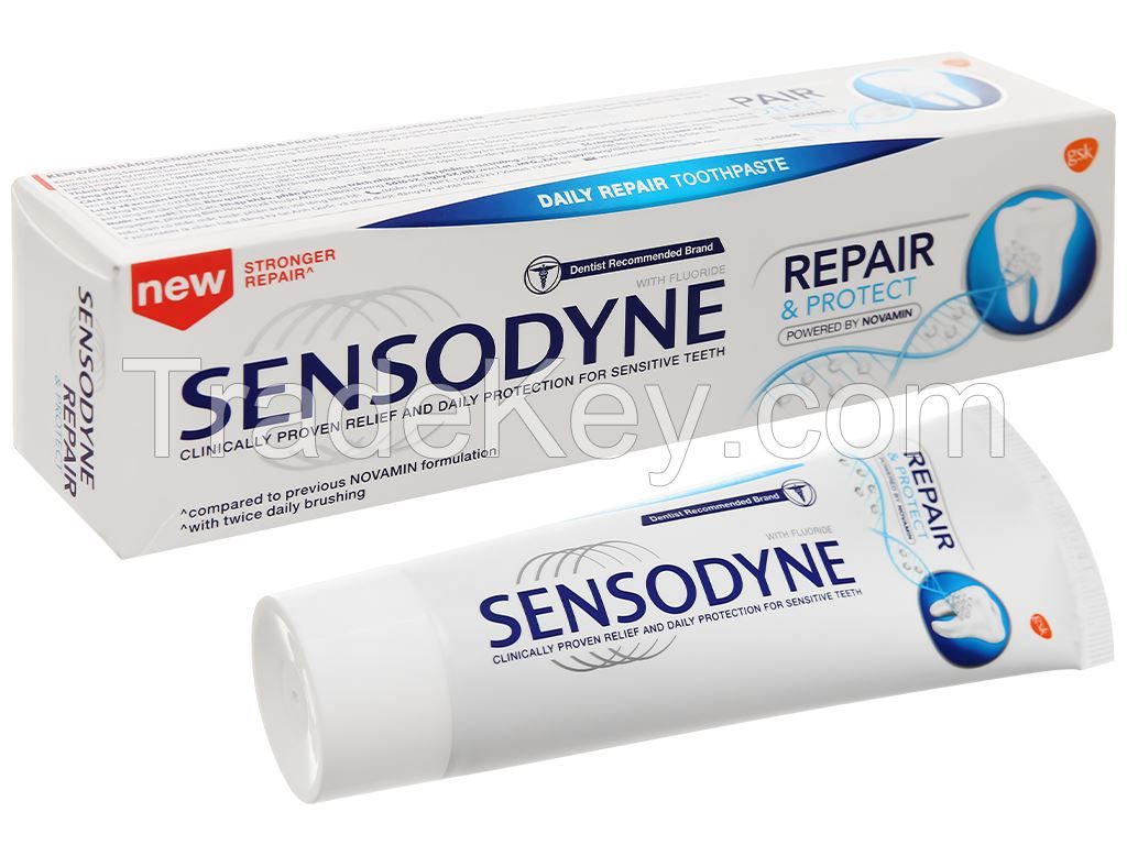 Senssodyne Repair and Protect toothpaste 100g.