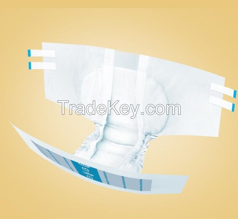 Dry Surface Absorption And Non Woven Feature Adult Diaper