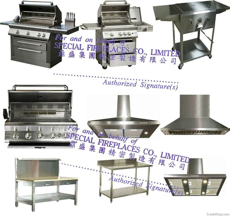 Produce different OEM Gas BBQ Grille and Stove