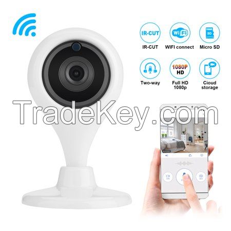 CCTV Wireless WiFi IP CCTV Camera Indoor Security Pan Tilt Night Vision Cam HD 360 Rotate