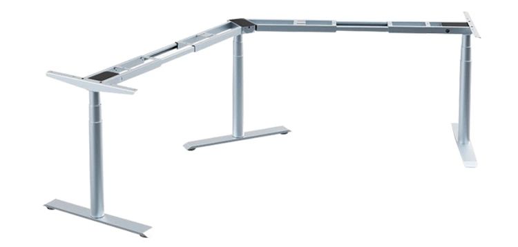 3 Legs 120 degree Adjustable Height Office Standing Desk frame ED3-120