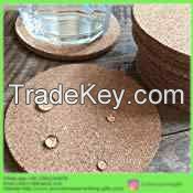 Custom logo printing cheap promotional price wholesale cork coasters