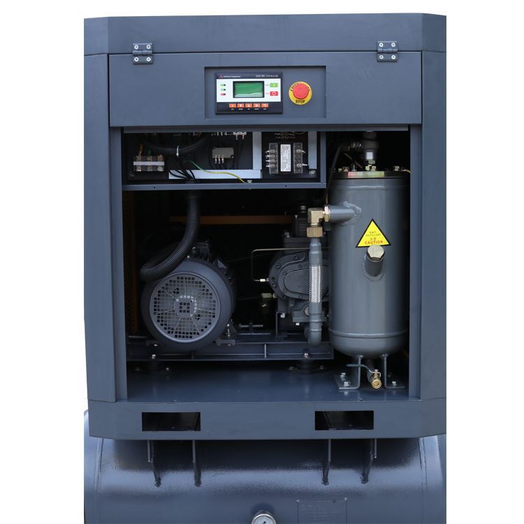 Airhorse 11kw/15hp Screw air compressor with air tank and dryer 