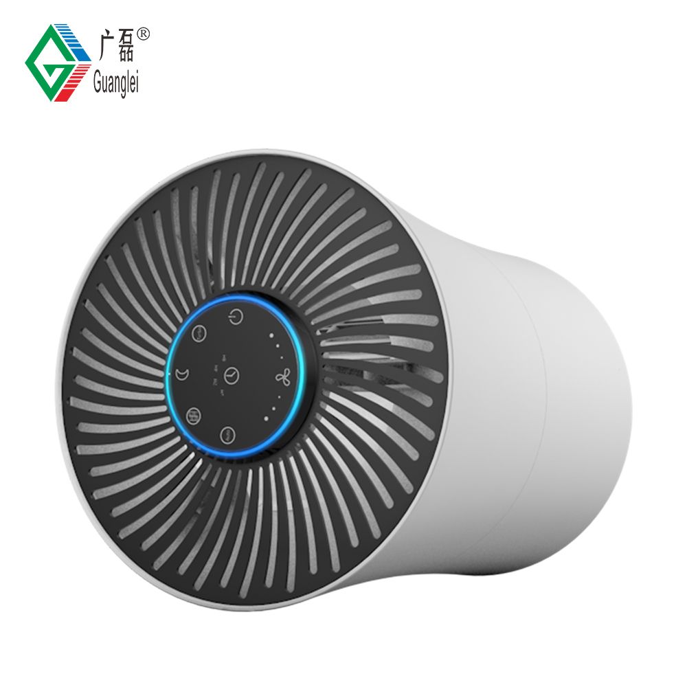 2019 New design ionizer true HEPA filter home air purifier with air quality quality sensor