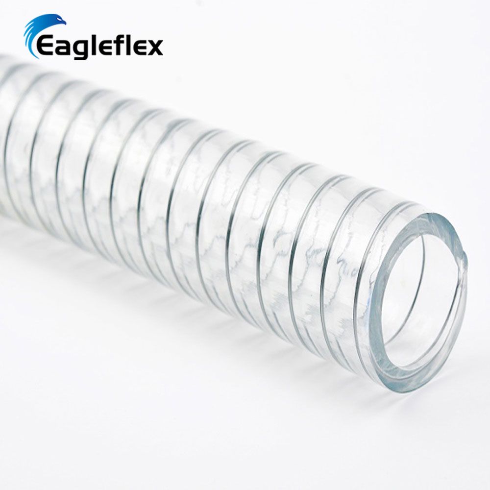 2inch pvc steel wire hose transparent hose with high quality