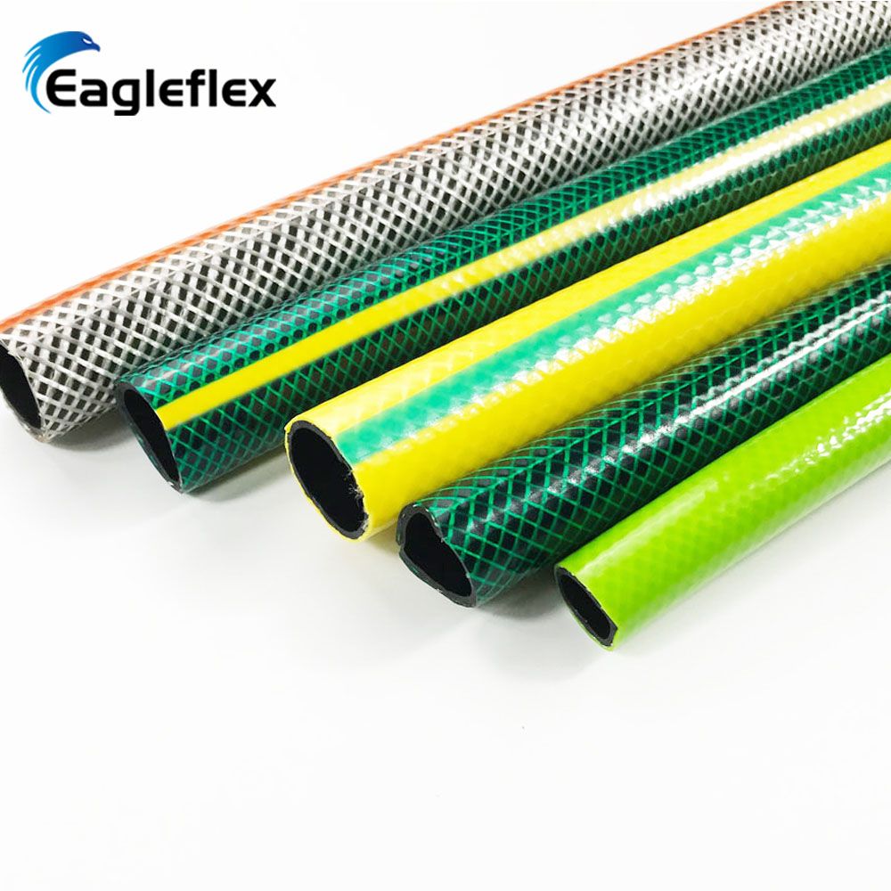 1inch pvc reinforced hose , transparent water garden hose