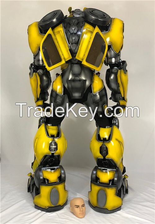 2019 New Design Bumblebee Costume Robot Costumes For Adults 