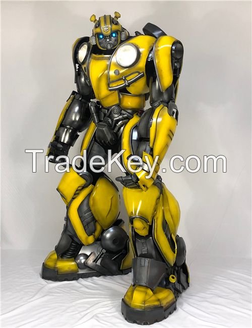 2019 New Design Bumblebee Costume Robot Costumes For Adults 