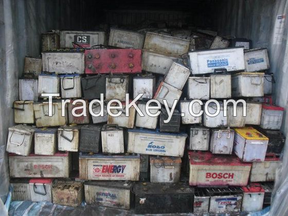 Drained Lead Acid Battery Scrap