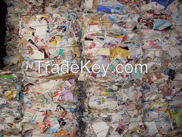 Waste Paper And Waste Plastic Scrap