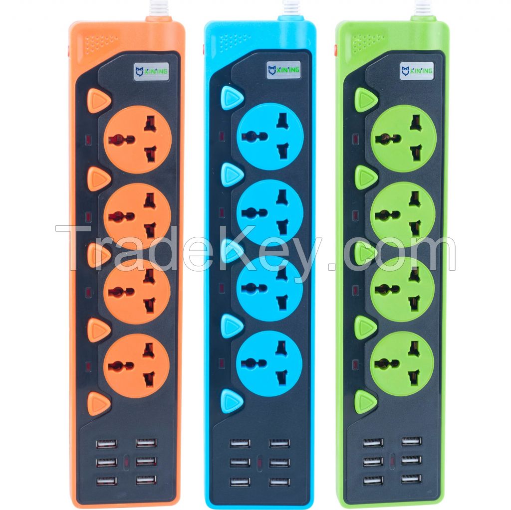 5V 3.4A Multi USB 4 Gang Smart Power Strip