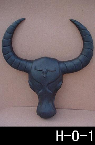 black pottery ox