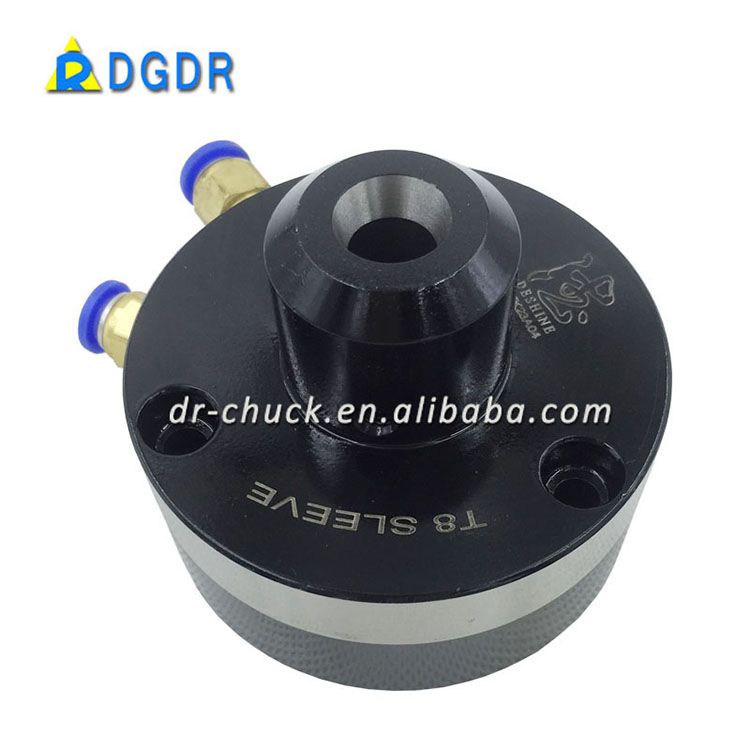 chuck mini JAS-T8, finger feed mini chuck, DGDR tapping machine small work piece chuck