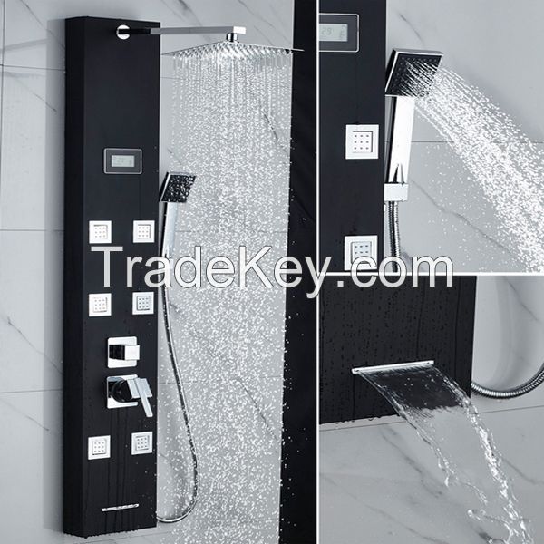 Wholesale Bathroom 304 Stainless Steel Shower Panel with 1 Year Warranty