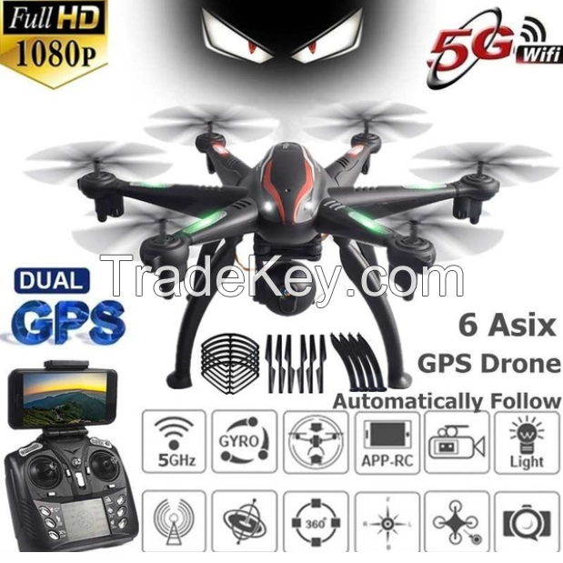 6 Axis Drone 720p Dual GPS 2.5ghz