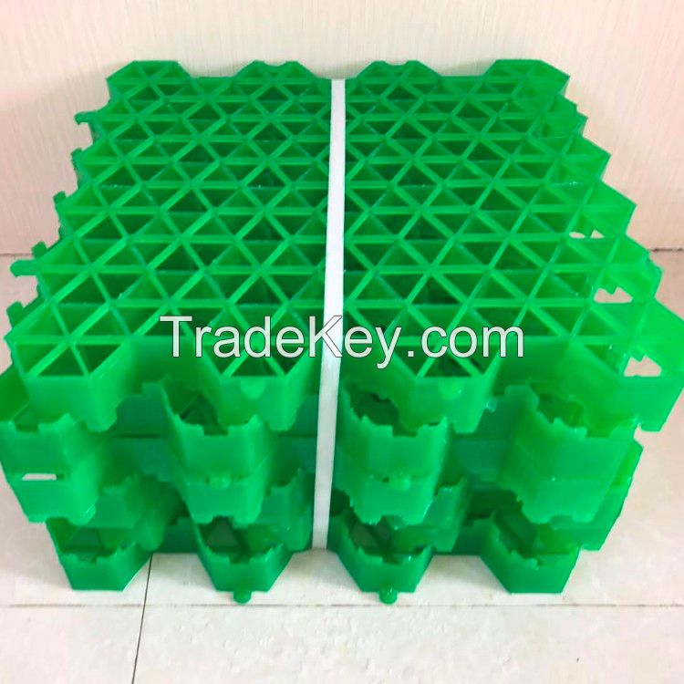 plastic grass grid grass paver for parking