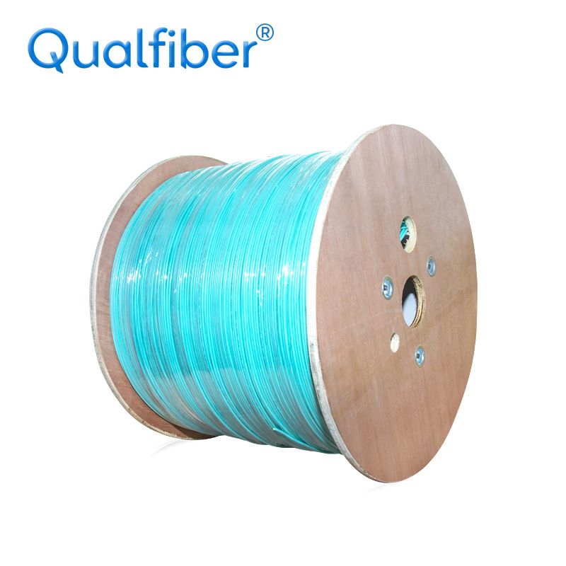 Mini Braiding Spiral steel tube with double sheath and kevlar Fiber optic cable