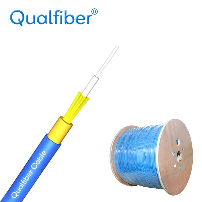 1 Core Multimode Kevlar Yarn Strengthen Fiber Optic Cable