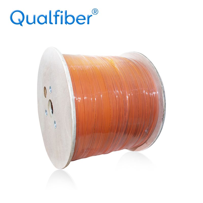 Double spiral armor 4 core Distribution fiber optic cable