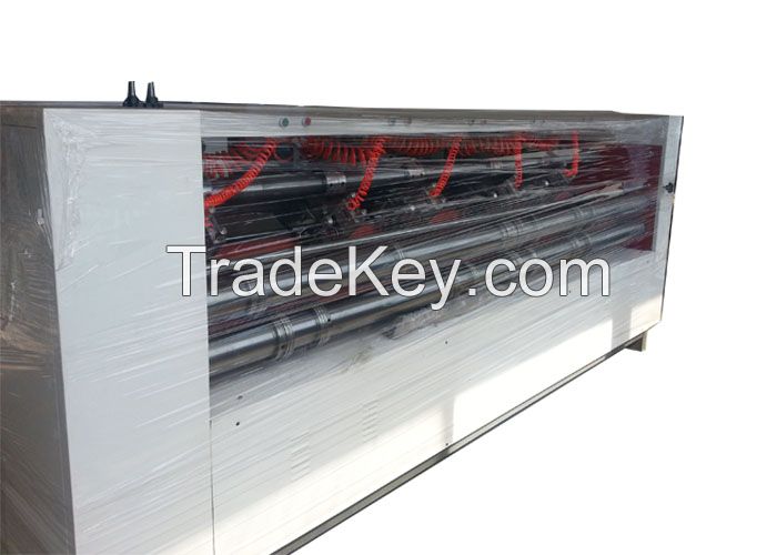 Thin Blade Slitter Scorer Machine , Corrugated Cardboard Slitting Machine