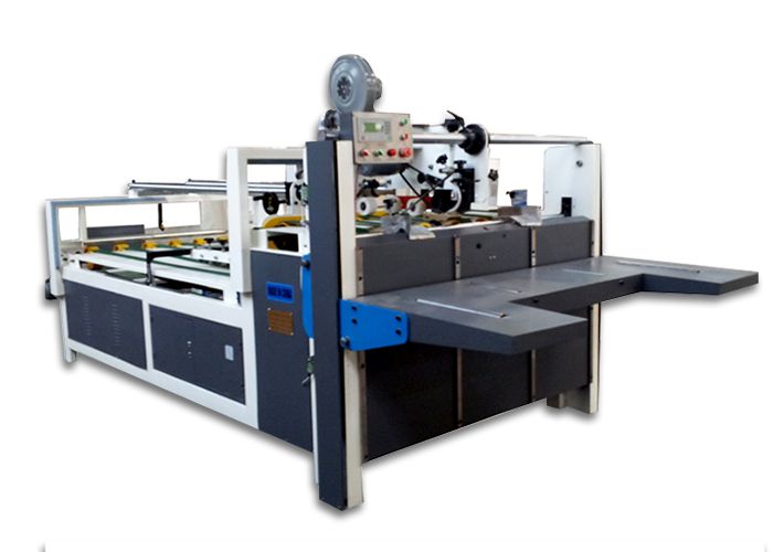 Electric Driven Type Semi Auto Folder Gluer For Corrugated Carton Box