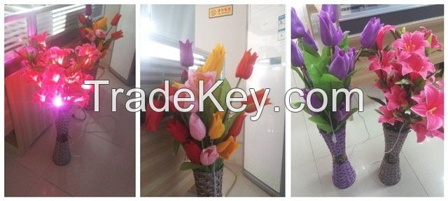 Artificial Flowers, Fresh Cut Flowers, Tulip, Rose Flowers