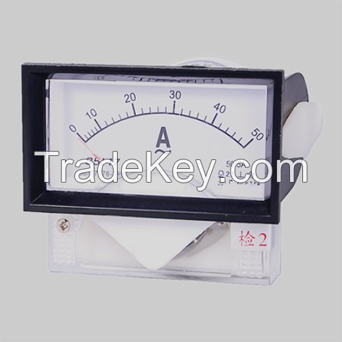 Portable diesel generator use moving-iron moving-coil analog panel meter