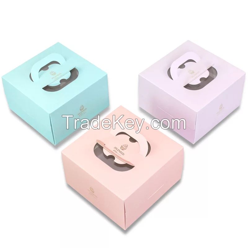 2019 hot sale paper cake packing box