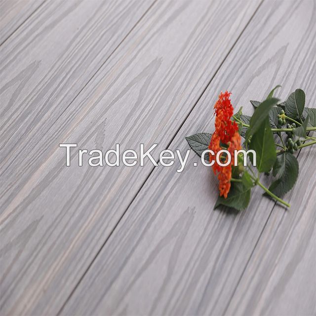 Recycled Composite Decking Board Deck Covering Material WPC Decking Flooring For Outdoor