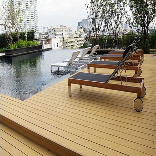 Wood Plastic Composite Board Outdoor Walk Board Decking WPC Decking