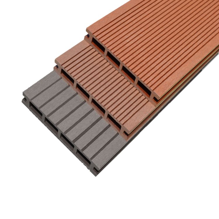 Customized outdoor wood plastic composite WPC decking for garden