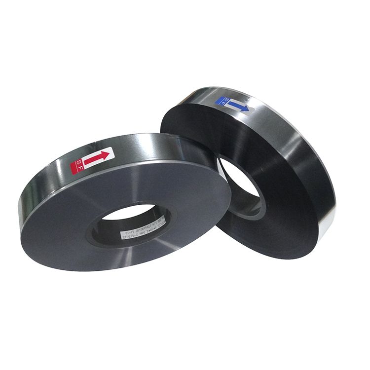 Single-side single-margin Zinc-Aluminum alloy metallized polypropylene film 6um