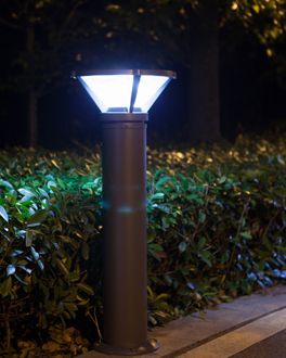 4w Intelligent Led Solar Lawn Lamp With Lithium Battery