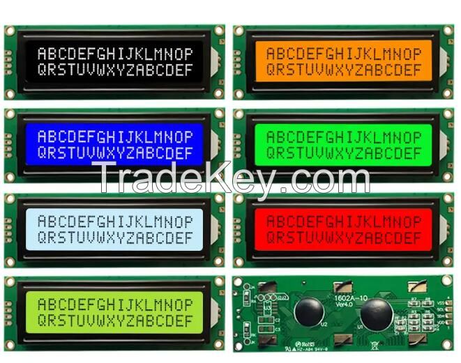 Monochrome Graphic Character LCD Display 1602/12864/2004/2002/0802/240128 Custom LCD Display Manufacturer