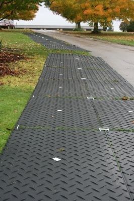 Ground protection mat