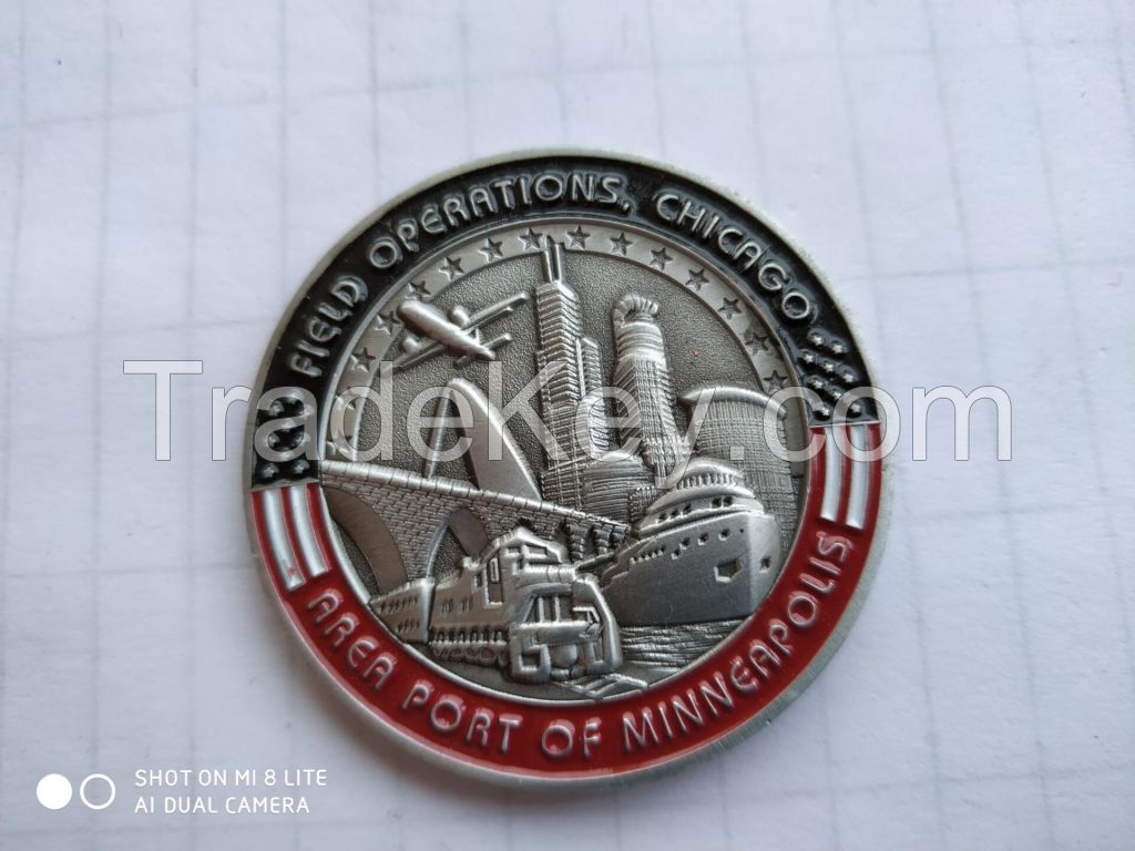 Customizable challenge Coin