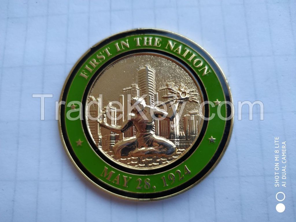 Customizable challenge Coin