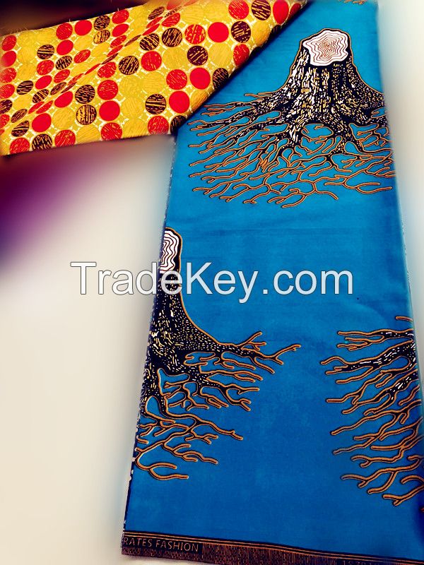 African print factory direct cheap 100% polyester wholesale super real wax fabric