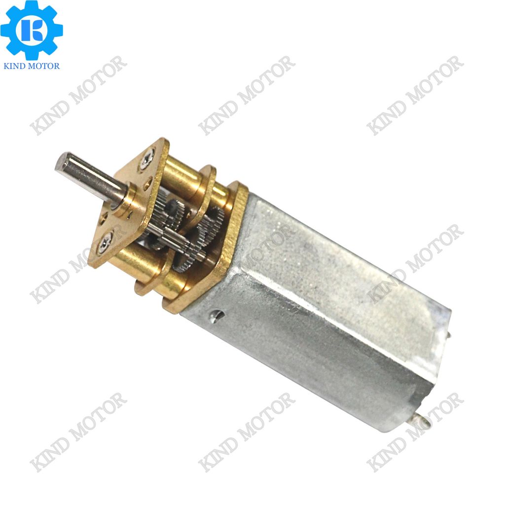 DC mirco gear motor, 6V 12mm spur brushed DC gear motor with N30