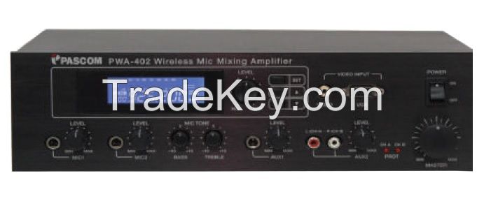 PA Mixing Amplifier with Wireless System&quot;PWA-402&quot;