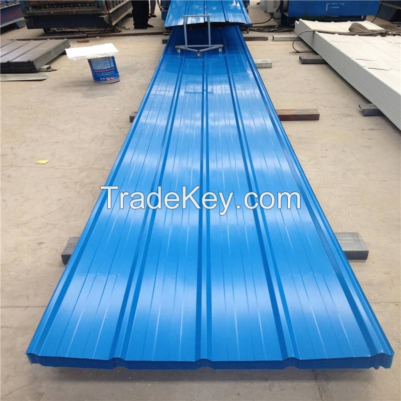 Galvanized aluzinc corrugated roofing steel sheet for sale 