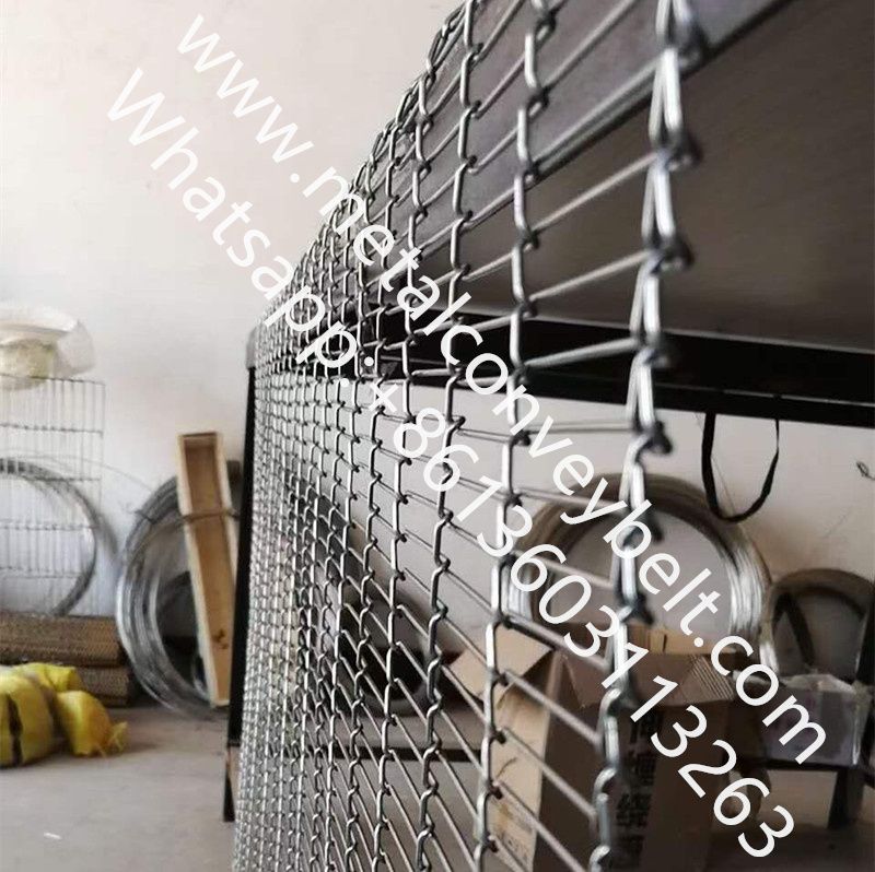 Flat Flex Wire Mesh Conveyor Belt for Pizzas