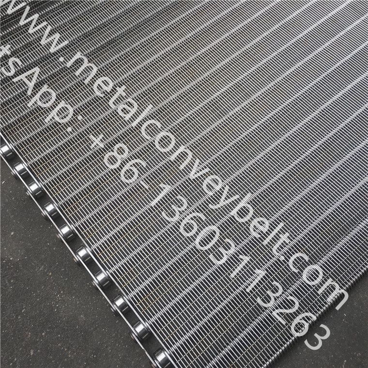 Stainless Steel 304 Eye Link Flat Flex Wire Mesh Conveyor Belt