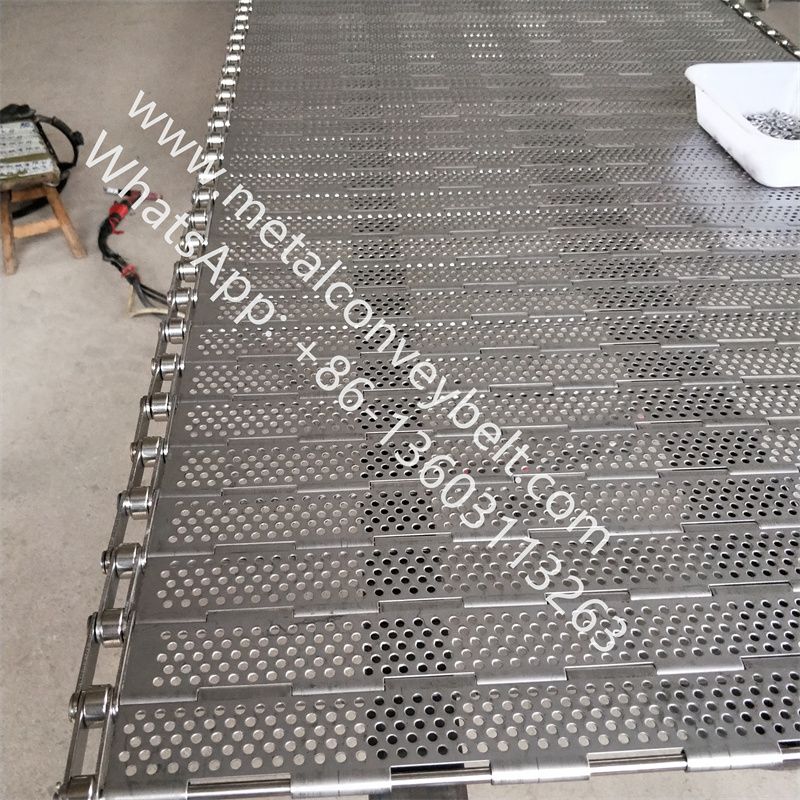 Stainless Steel/Galvanized Carbon Steel Chain Plate Roller Metal Wire Mesh Conveyor Belt