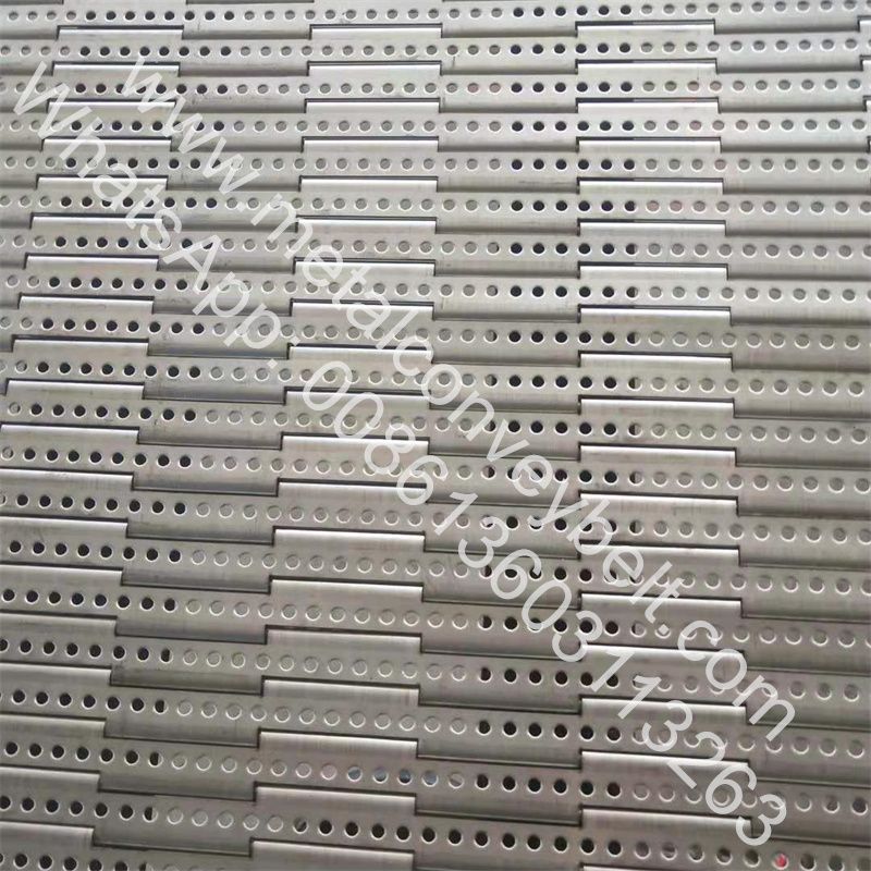 Metal Perforated Conveyor Belt Chain Plate Conveyor Belt