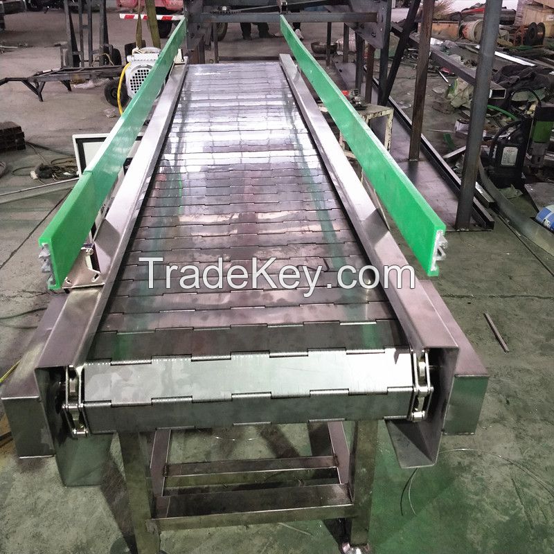 Metal Belt Conveyor Machine for food processing industry