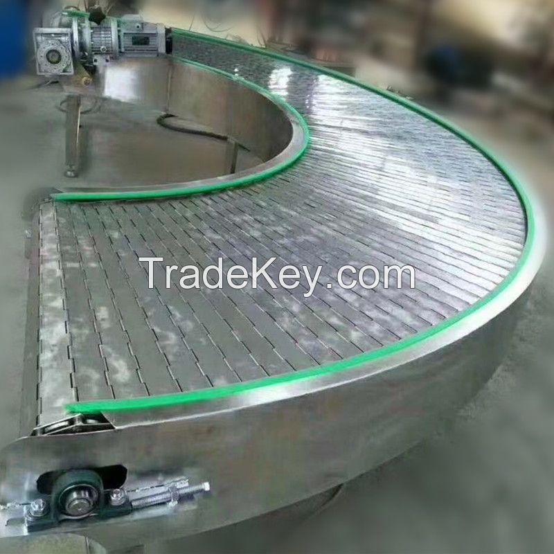 Food Grade Stainless Steel Wire Mesh Conveyors For Industry